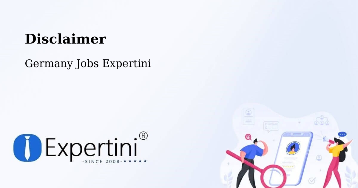 Disclaimer – Heringen - Germany Jobs Expertini